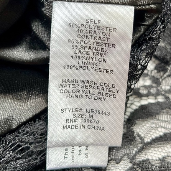 LILLY'S KLOSET Asymmetrical Lace Cut Out Fairy Goth Alternative Blazer Size M - Picture 10 of 12